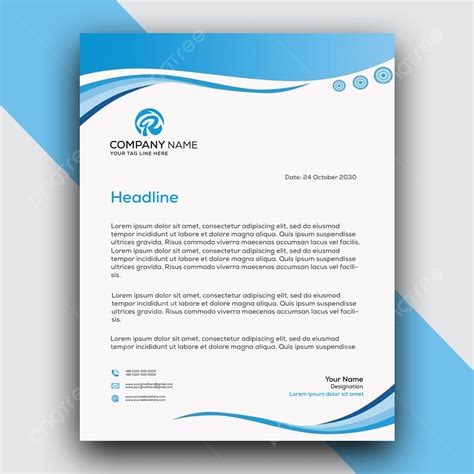 Company Letterhead Templates & Design Examples.